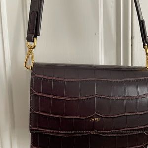 JW PEI mini flap bag